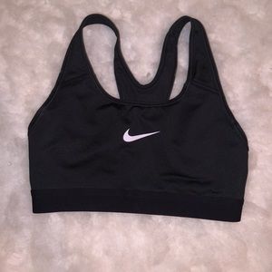 NIKE BLACK SPORTS BRA